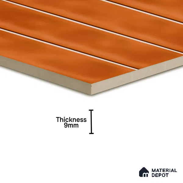 Faux Subway Tile TL 07256 C Sintra 1005 1 ft x 1 ft Ceramic Glossy Finish - 9 mm | 2 mm Spacer is Mandatory | Please Expect a Slight Variation of Pattern
